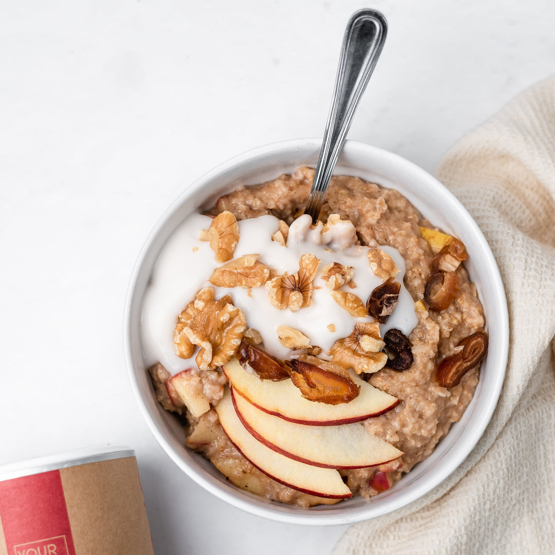 An Energizing Apple Cinnamon Oatmeal Recipe